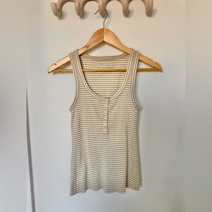 Aerie Henley Tank Top - size M